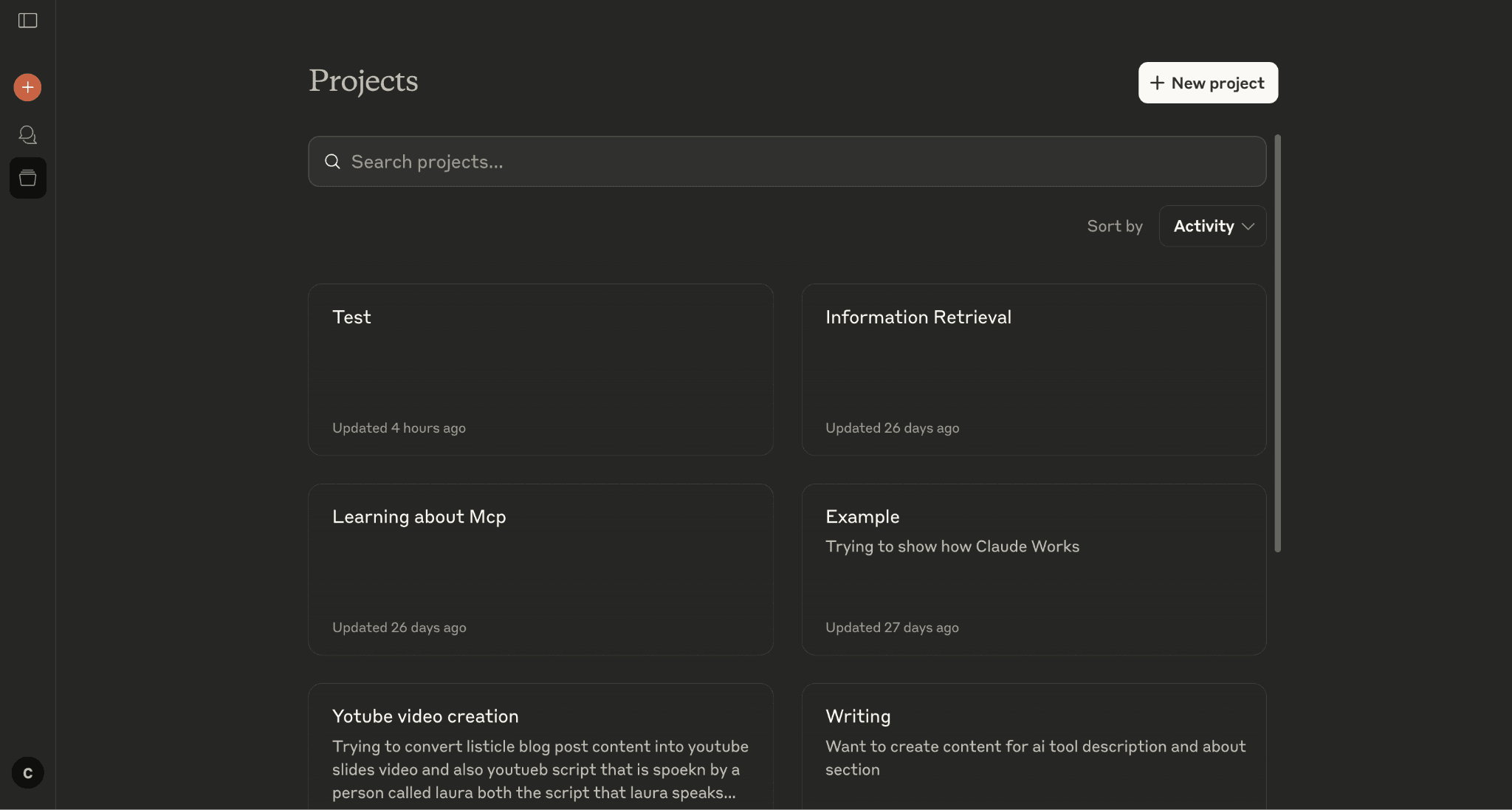 What are Claude Projects?