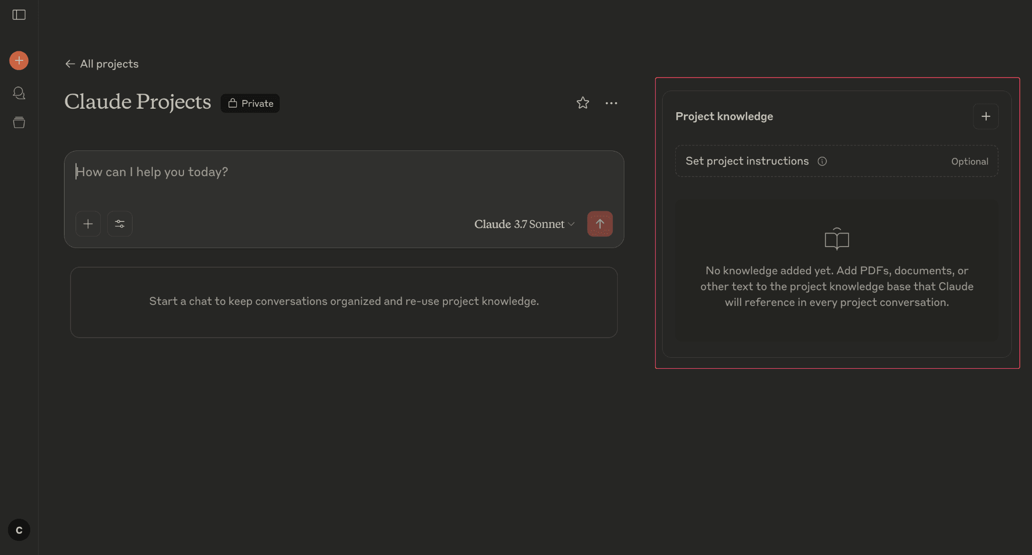 What are Claude Projects?