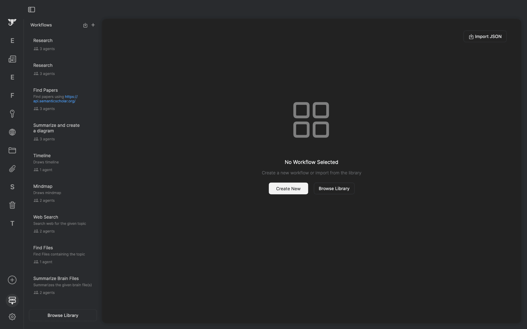 Elephas workflow features