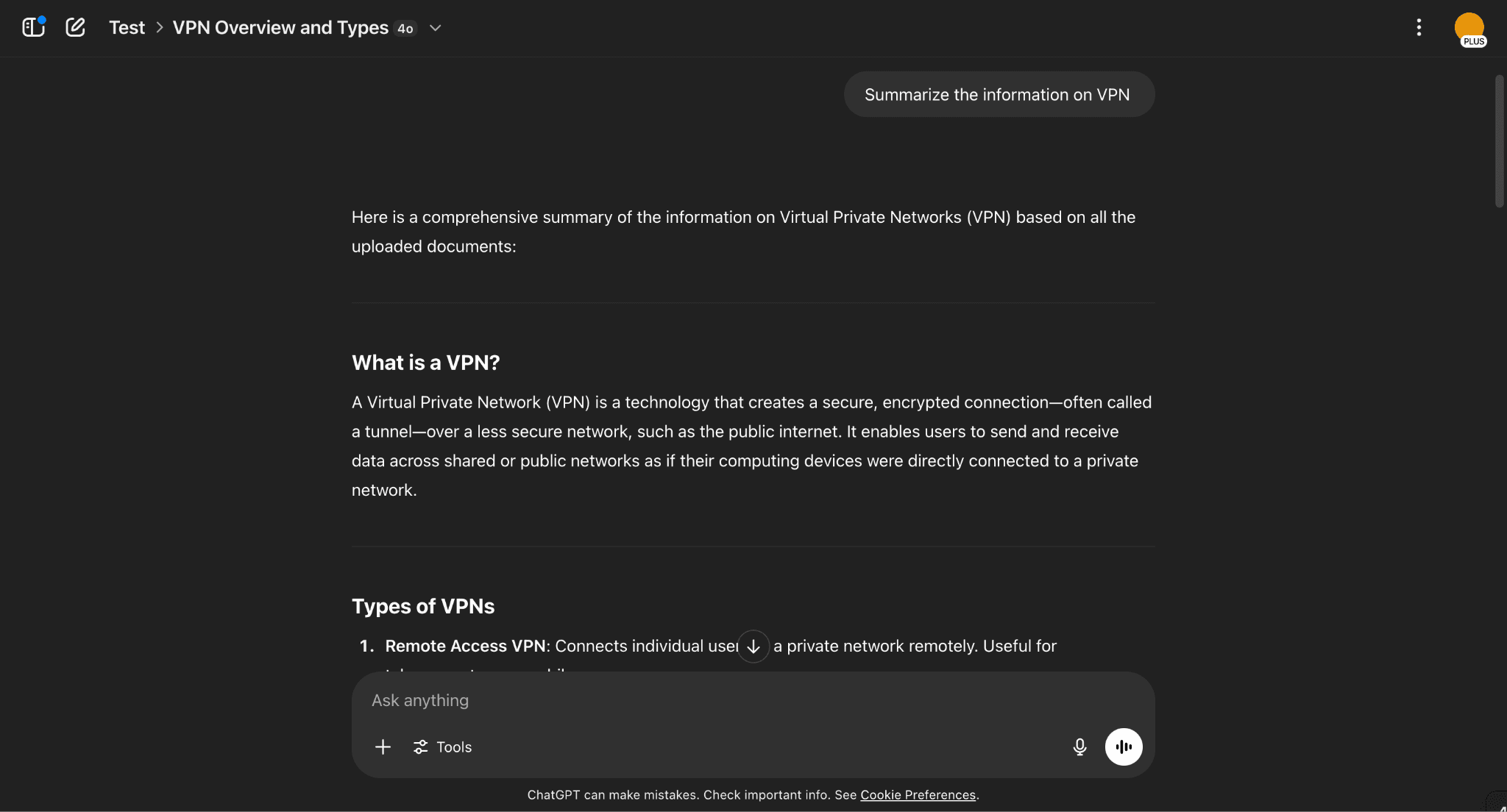 Elephas vs ChatGPT Projects