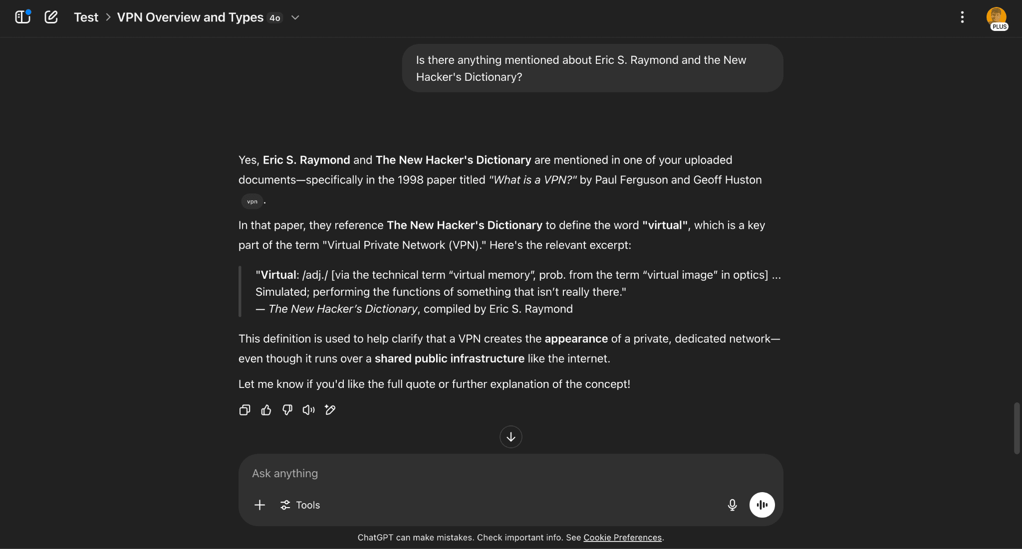Elephas vs ChatGPT Projects