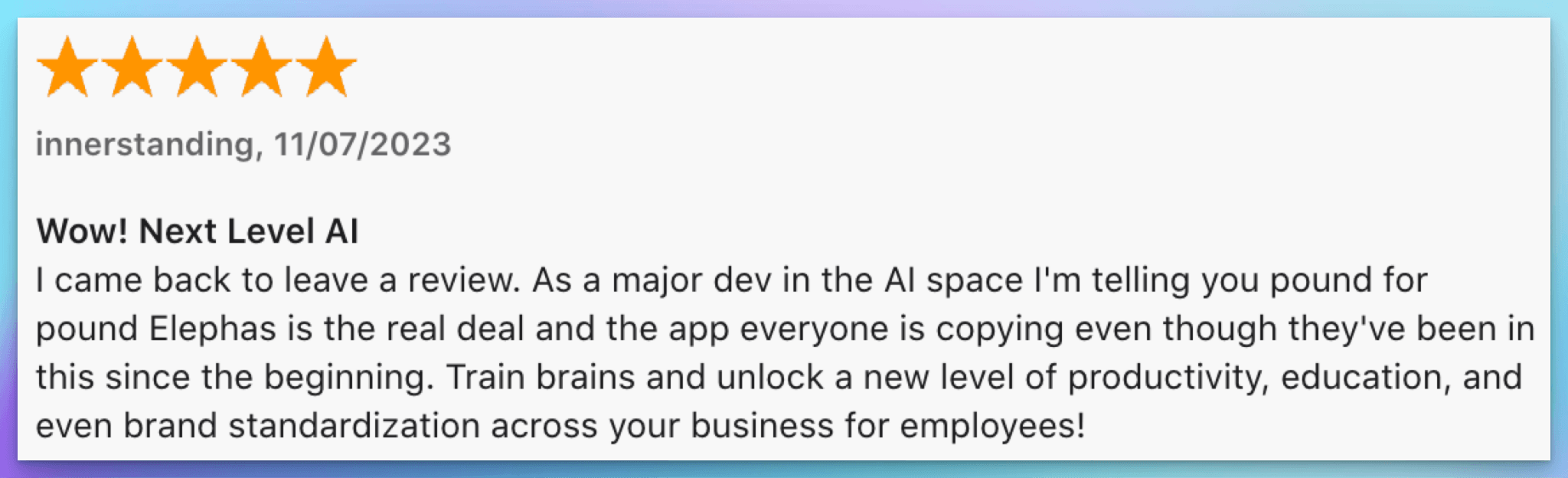 Customer Reviews of Best AI Keyboard for iPhone