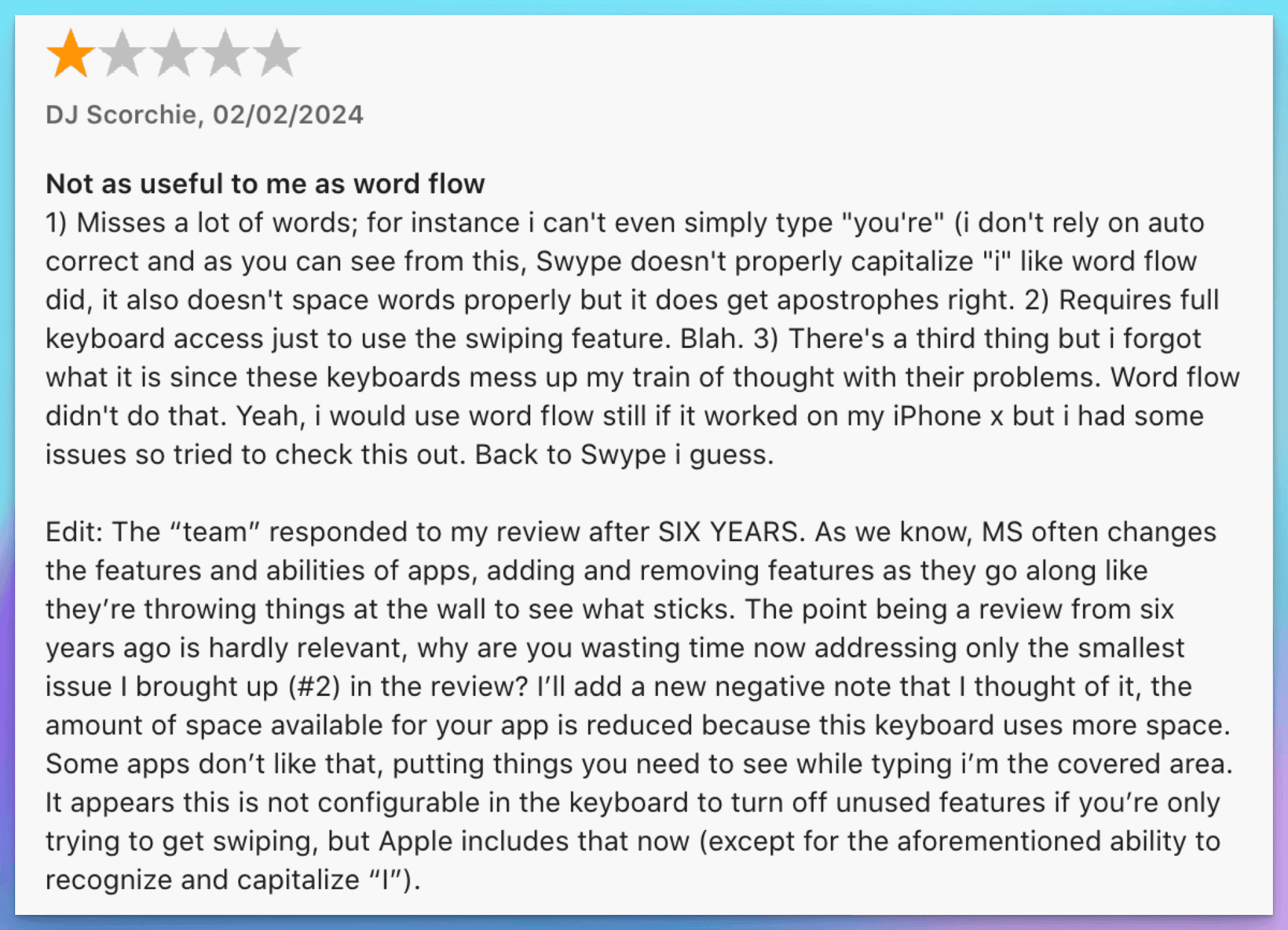 Customer Reviews of Best AI Keyboard for iPhone