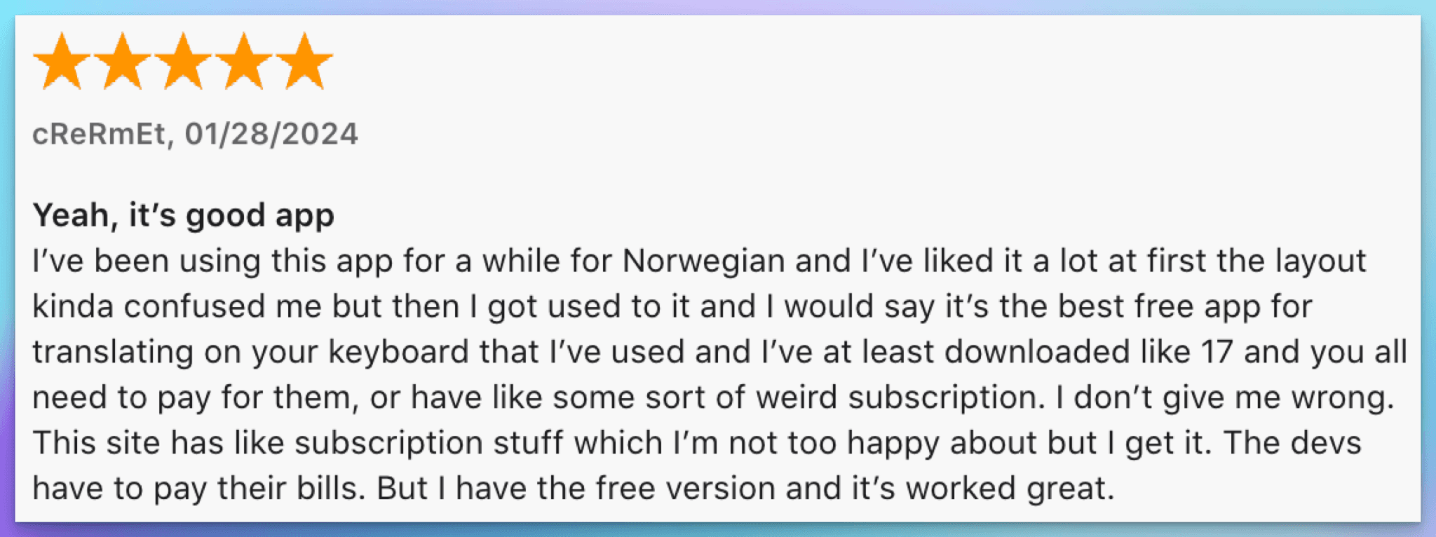 Customer Reviews of Best AI Keyboard for iPhone