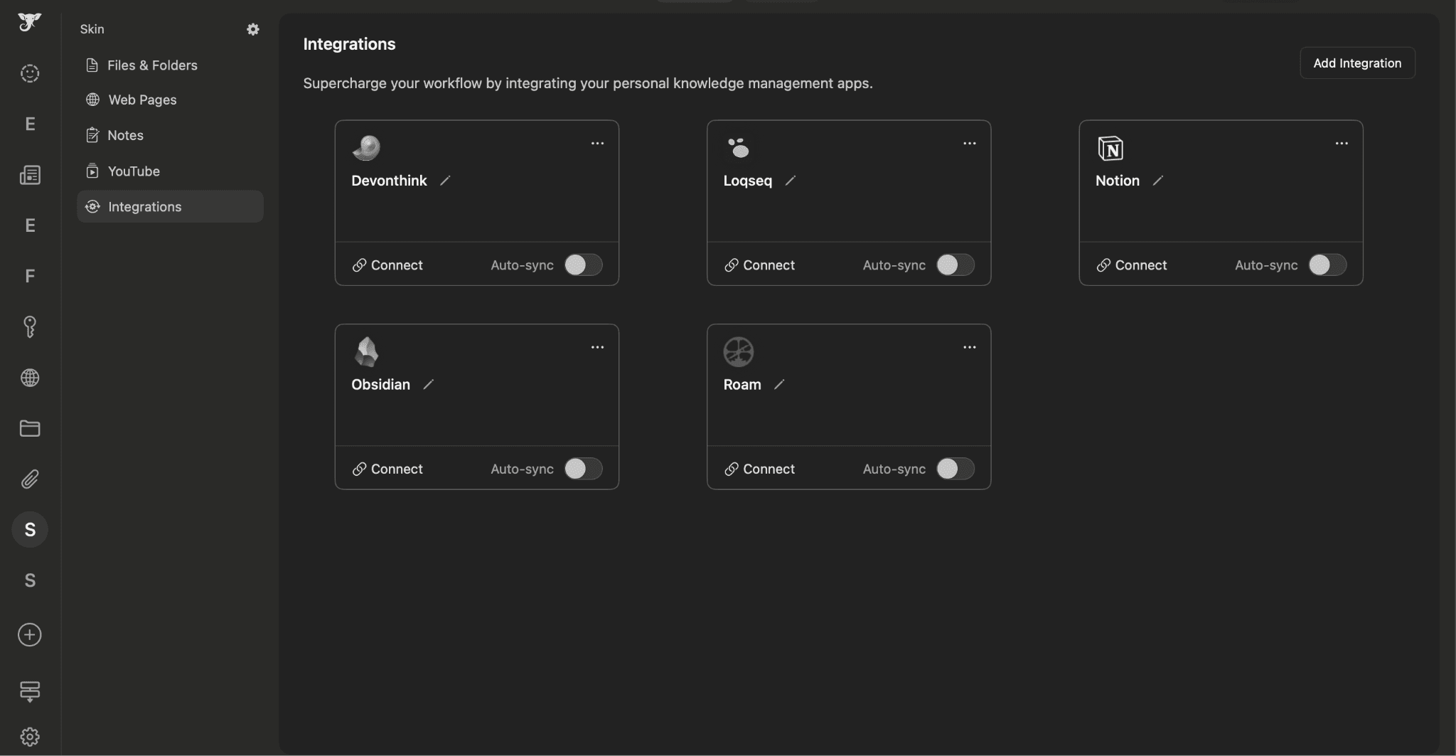 Elephas integration with notion 