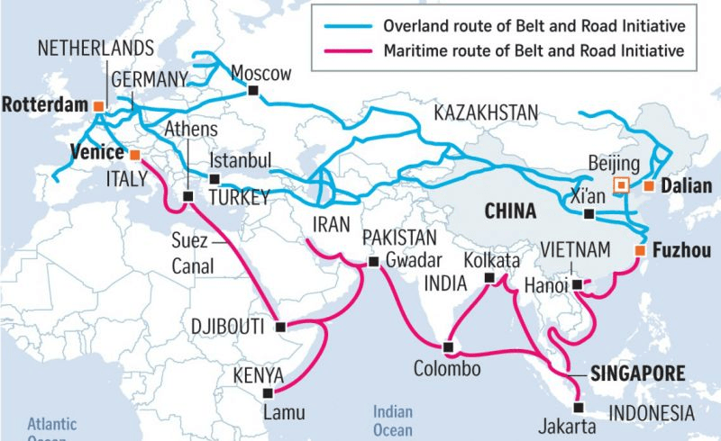 China Belt and Road Connection