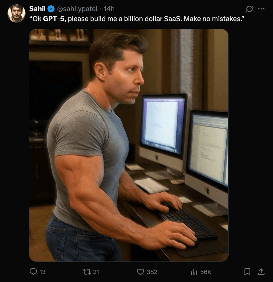 User reactions to GPT 5