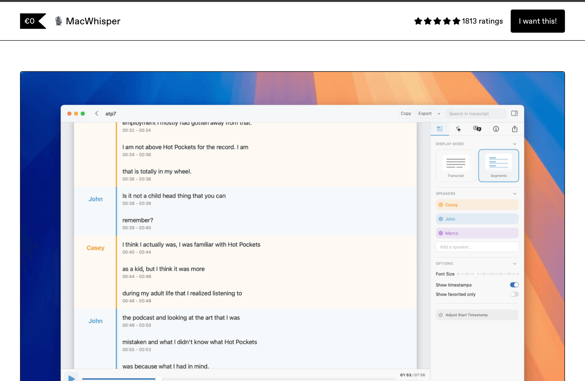 Youtube Transcription mac apps 