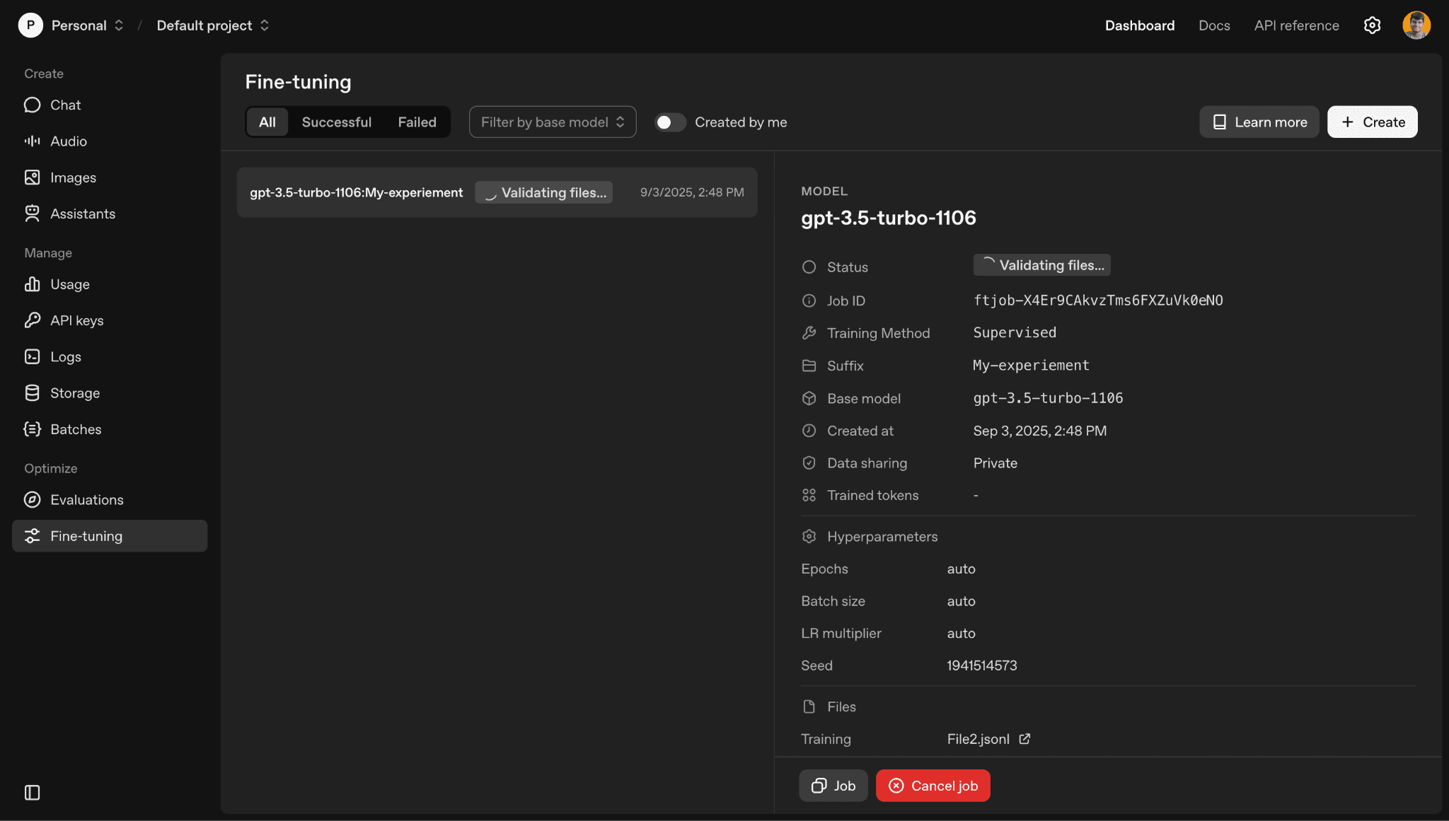 How to Finetune ChatGPT