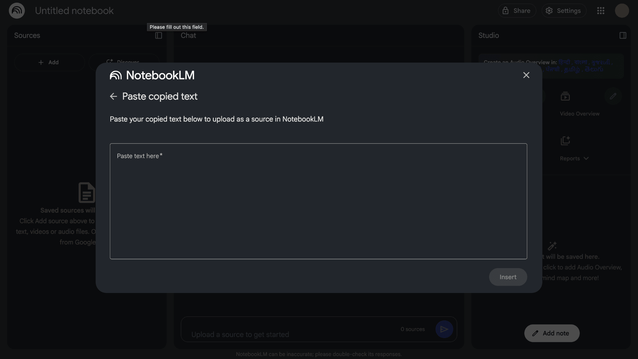 How to Upload More Files to NotebookLM