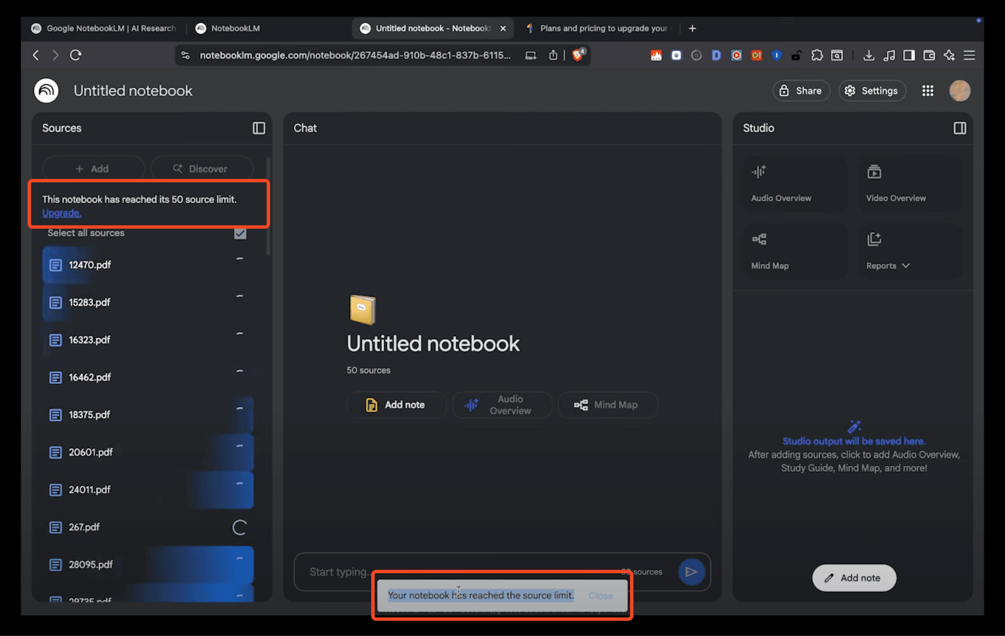 NotebookLM Limitations