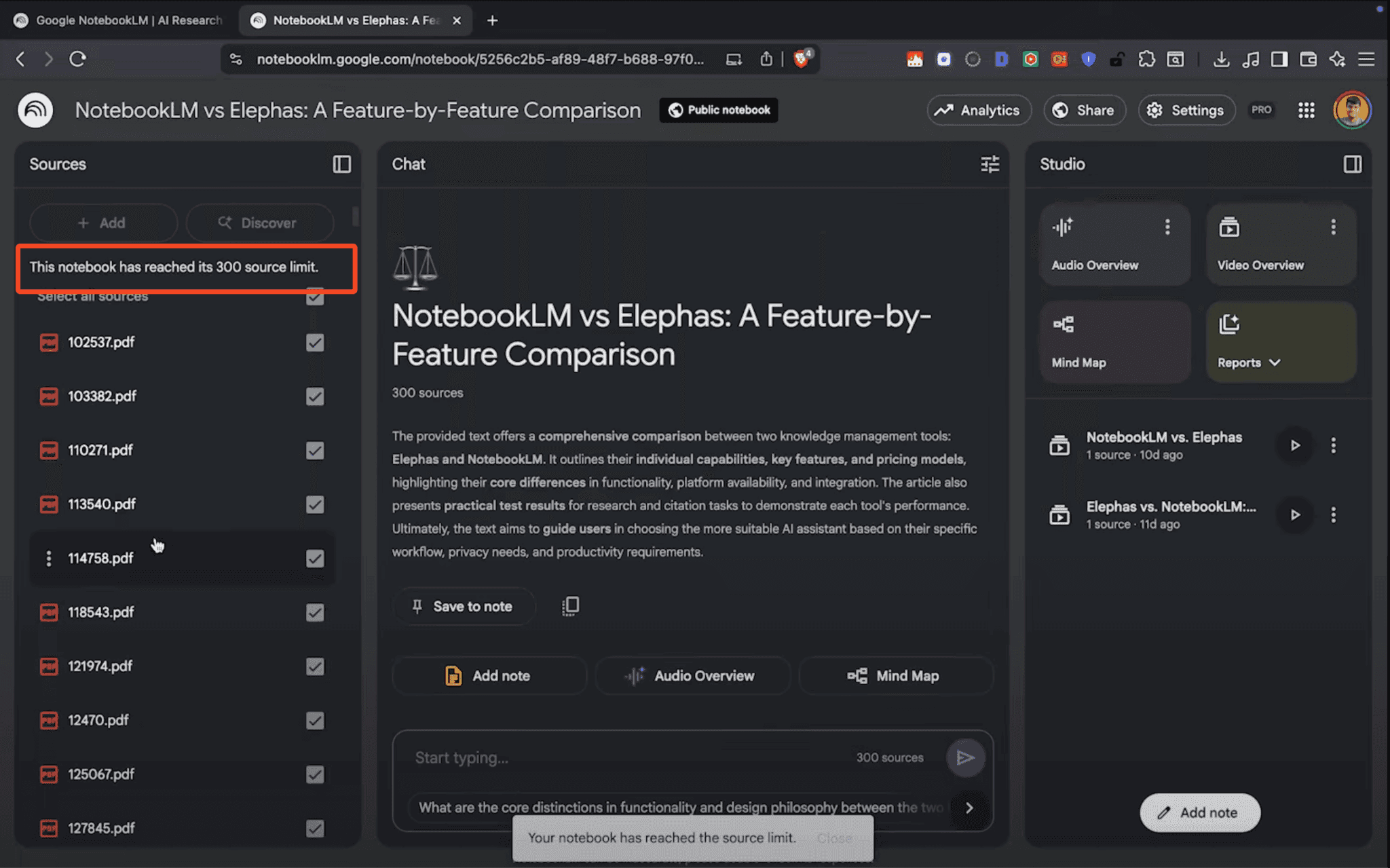 NotebookLM Limitations