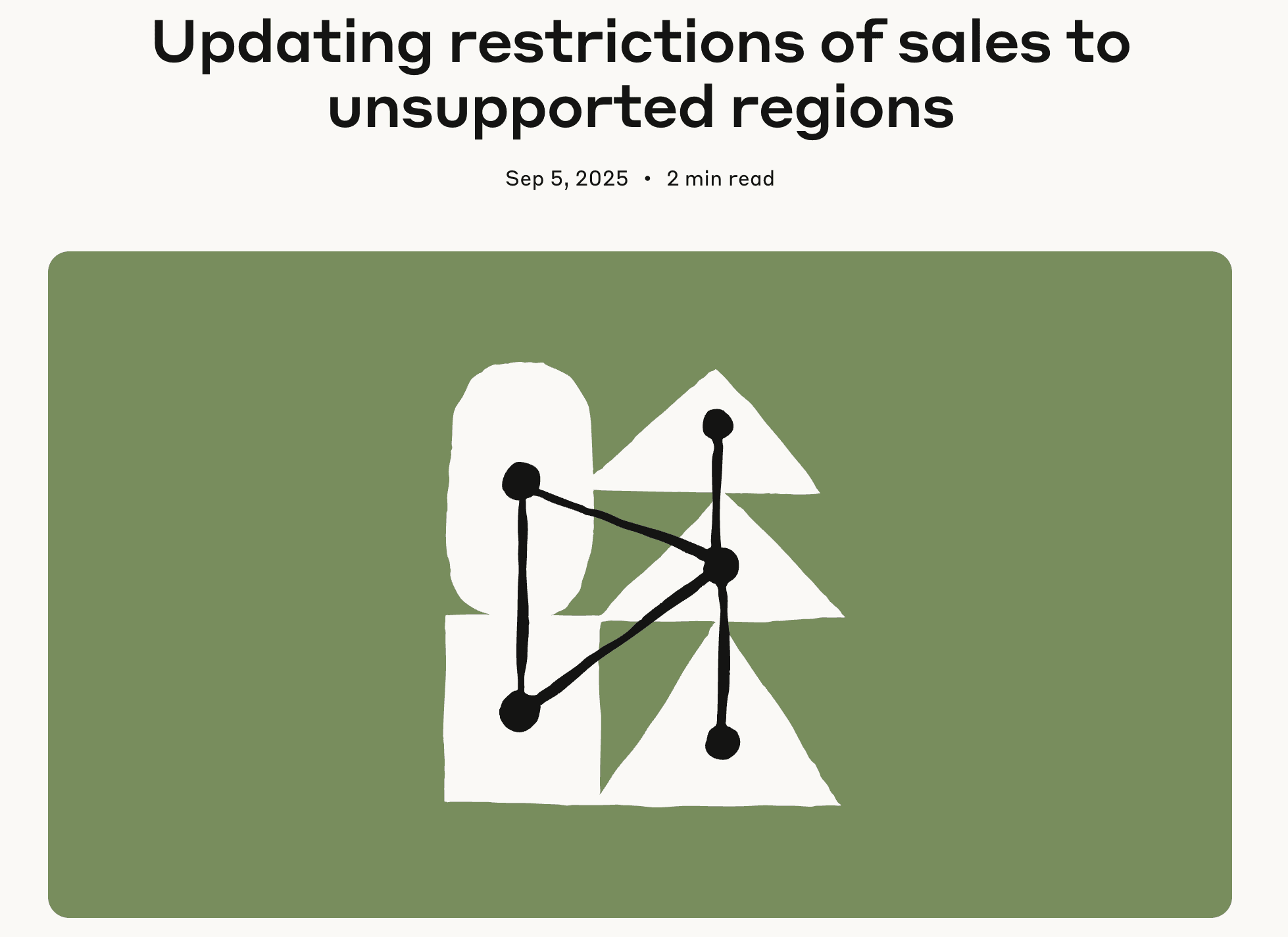 Anthropic policy update related to AI services