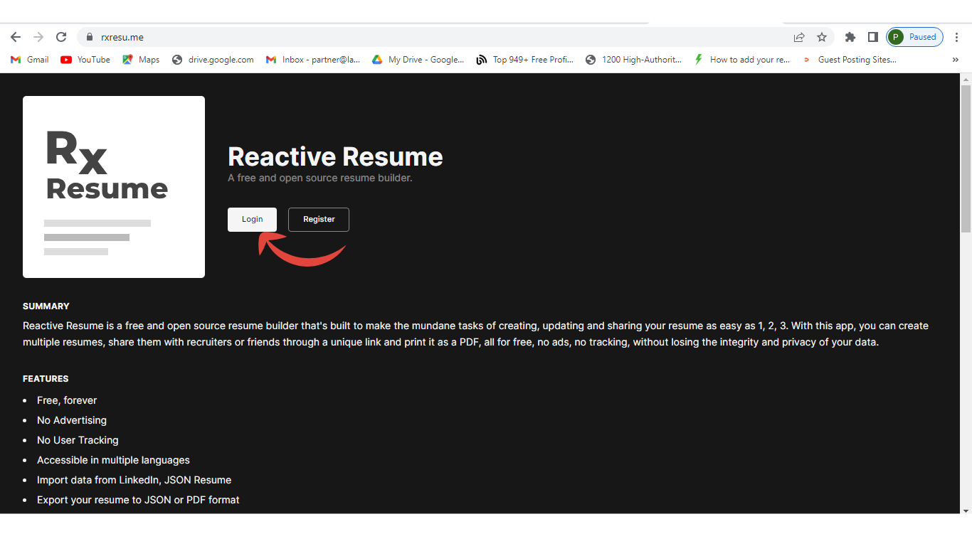 Reactive Resume Review 2024