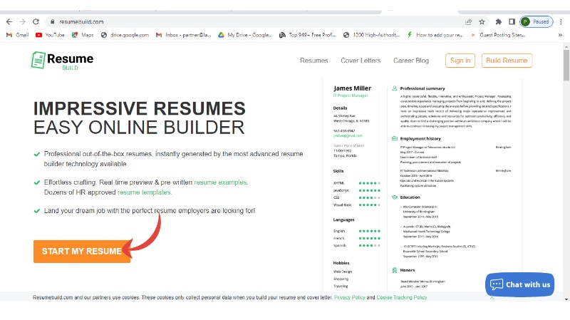 ResumeBuild Review 2024