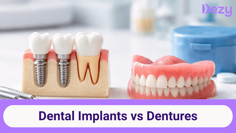 Dental Implants vs Dentures