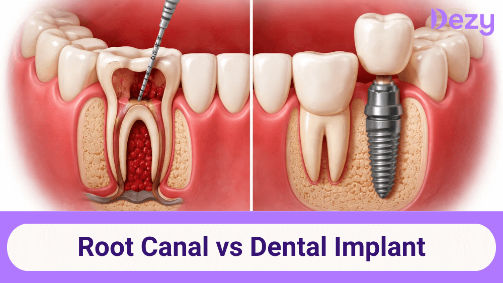 Root Canal vs Dental Implant