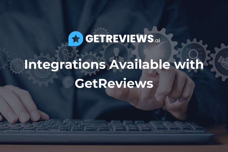 Integrations Available with GetReviews