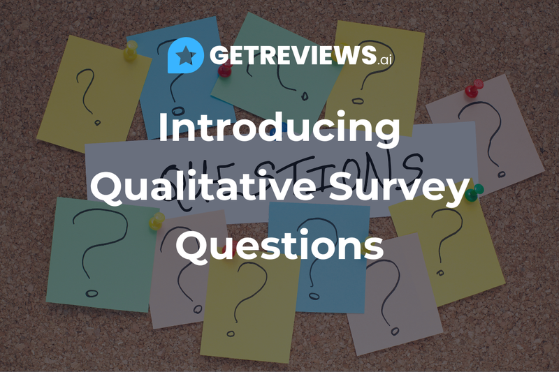 Introducing Qualitative Survey Questions