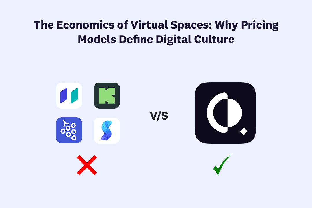 The Economics of Virtual Spaces: Why Pricing Models Define Digital Culture