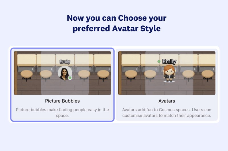 Avatar Style Choice & Mobile App updates!