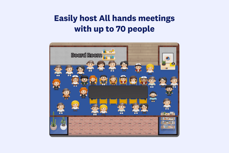 Support for all hands, video messages and more