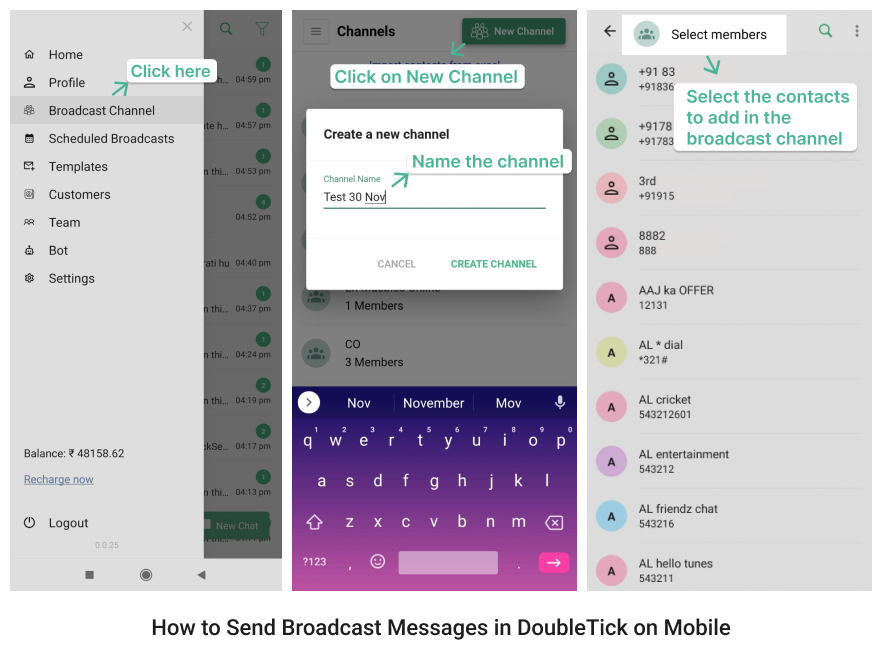 How to Broadcast Promotional Messages with DoubleTick WhatsApp Business API?