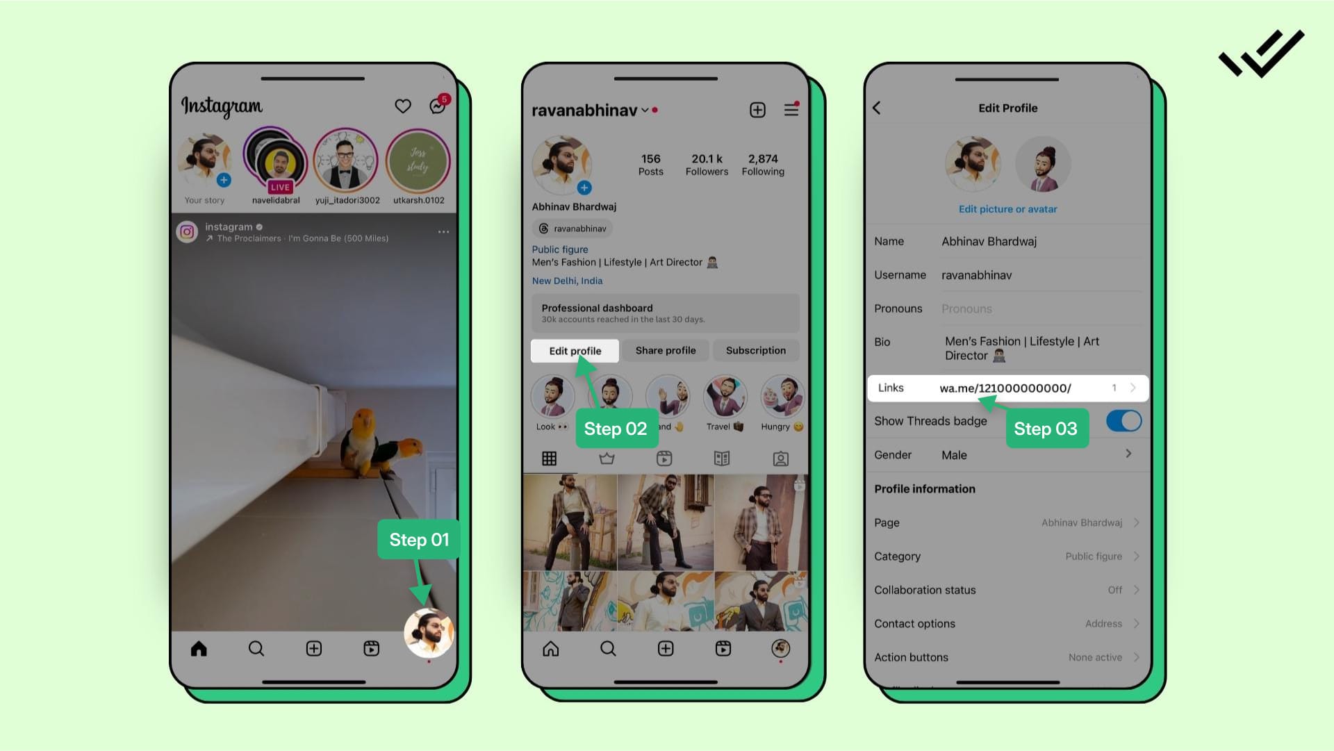 Steps to Remove an Added Link from Instagram Bio