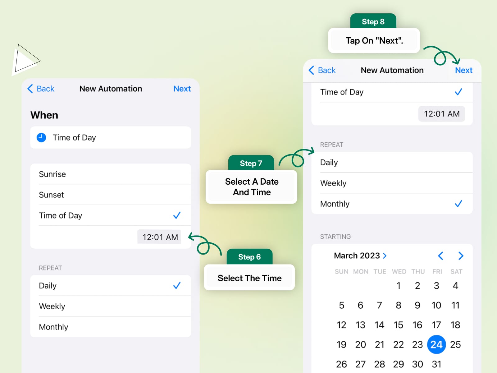 Steps to Schedule Messages on iPhone