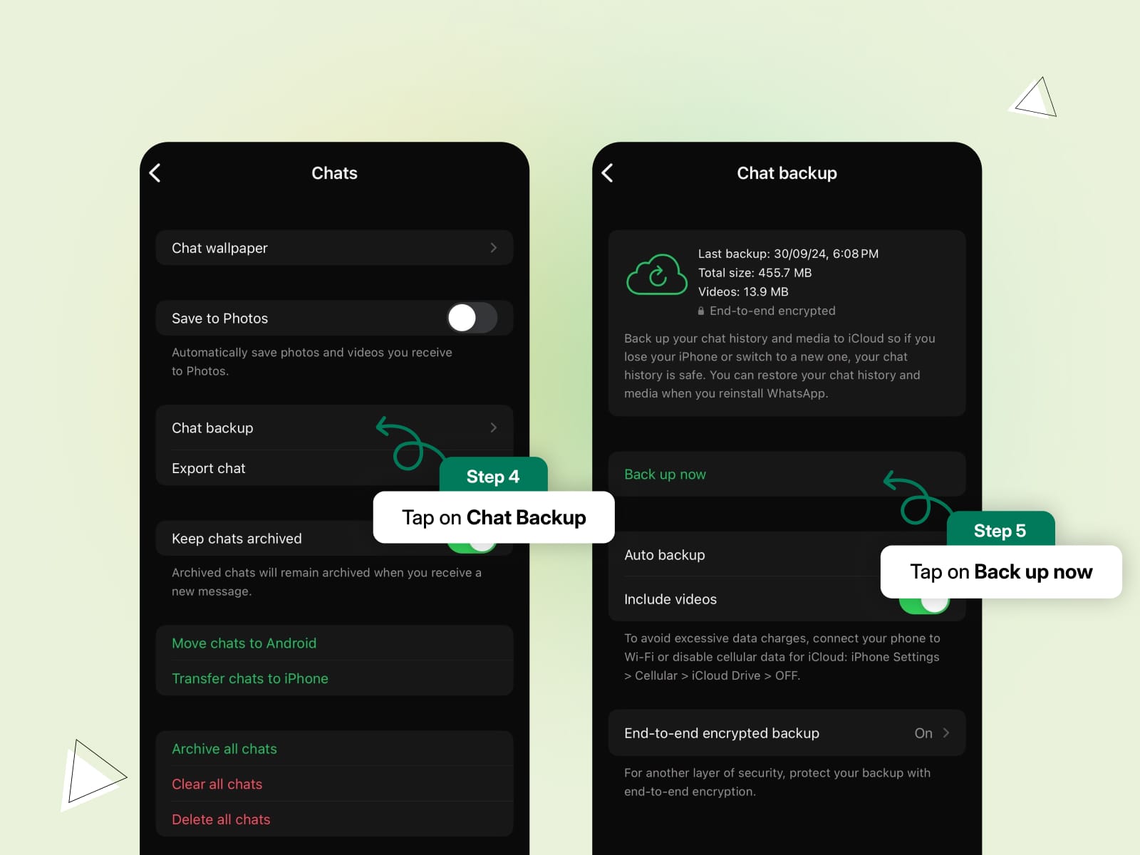 How to Backup WhatsApp Chats on iPhone