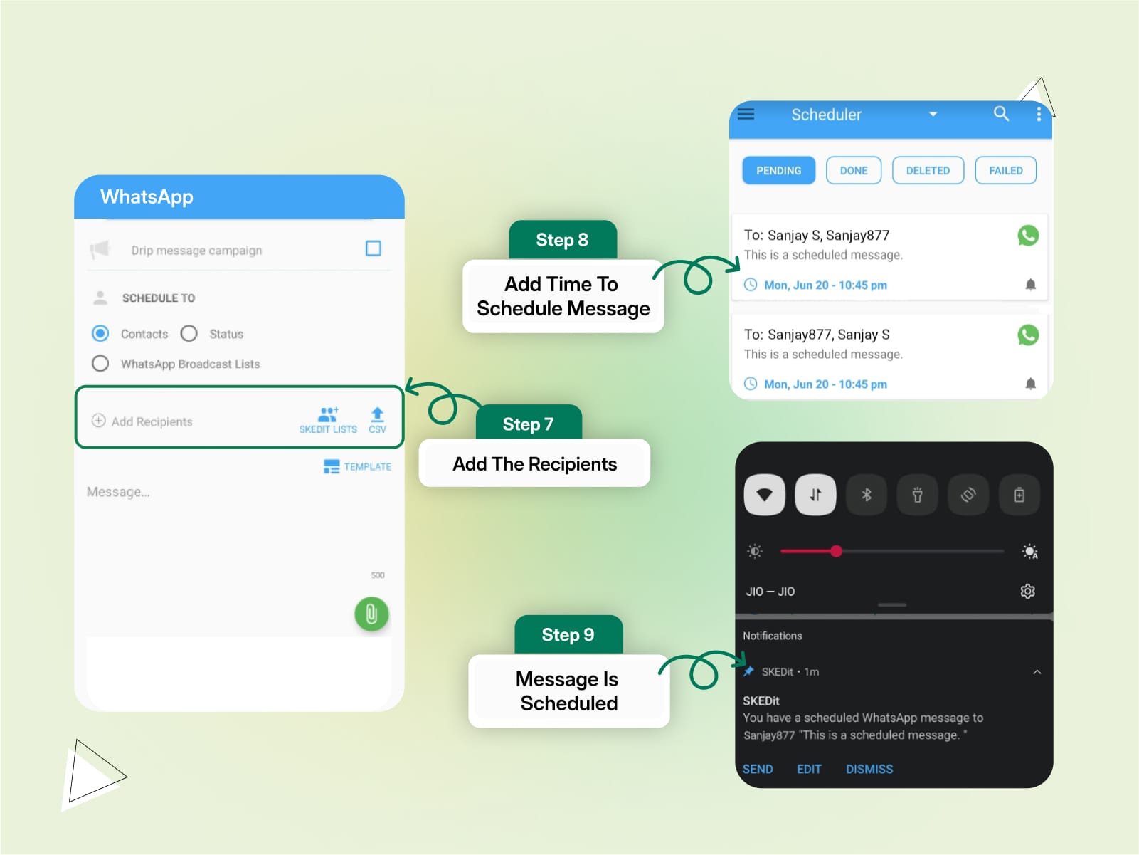 Steps to Schedule Messages on Android Devices