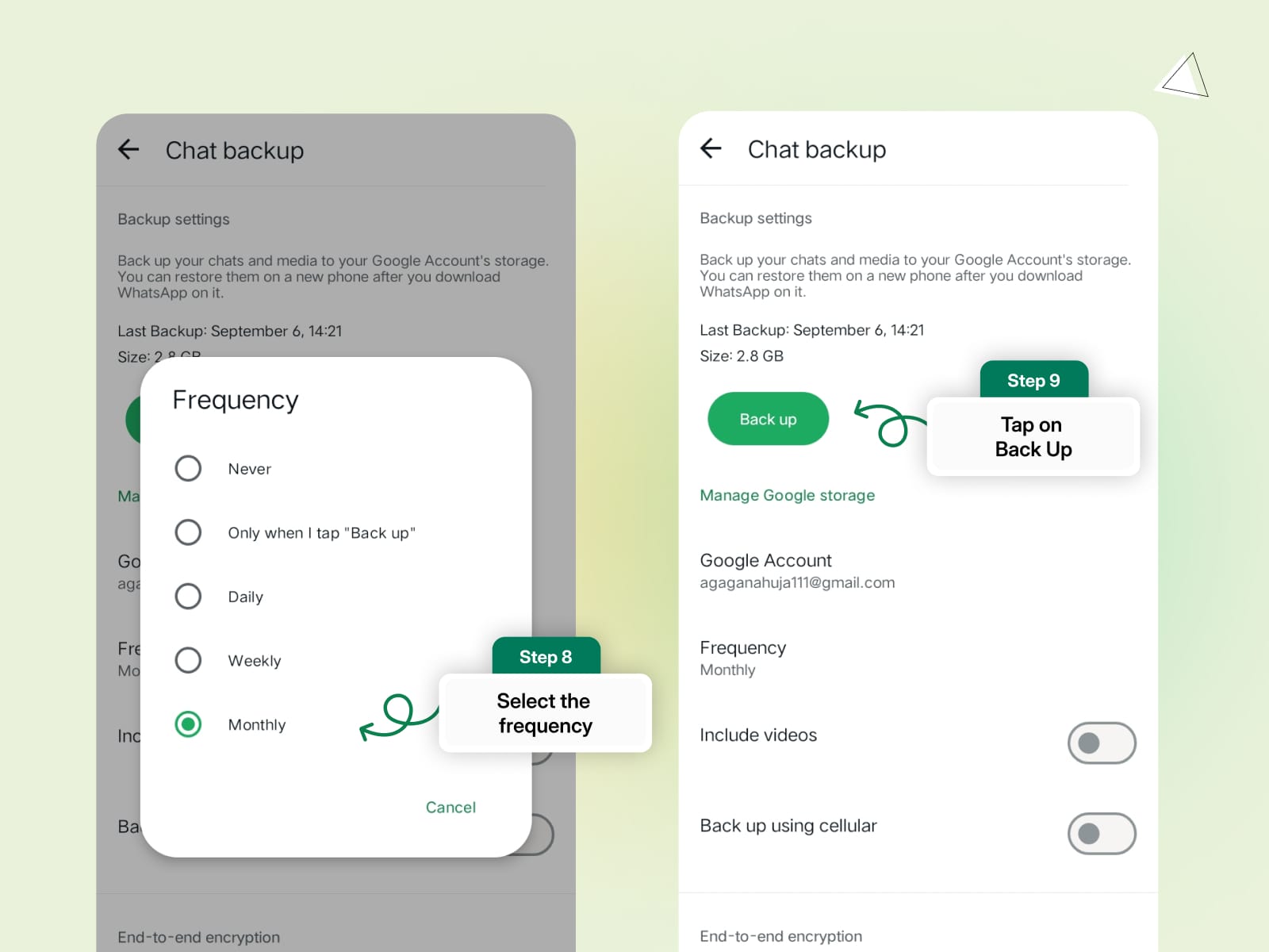 How to Backup WhatsApp Chats on Android