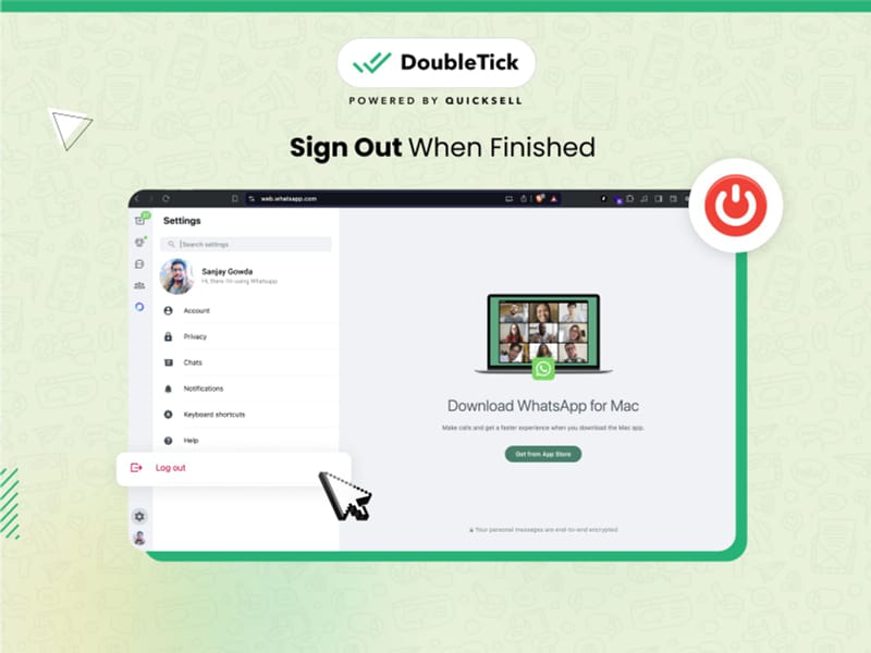 How to Use WhatsApp Web on Multiple Devices Simultaneously - Sign Out When Finished
