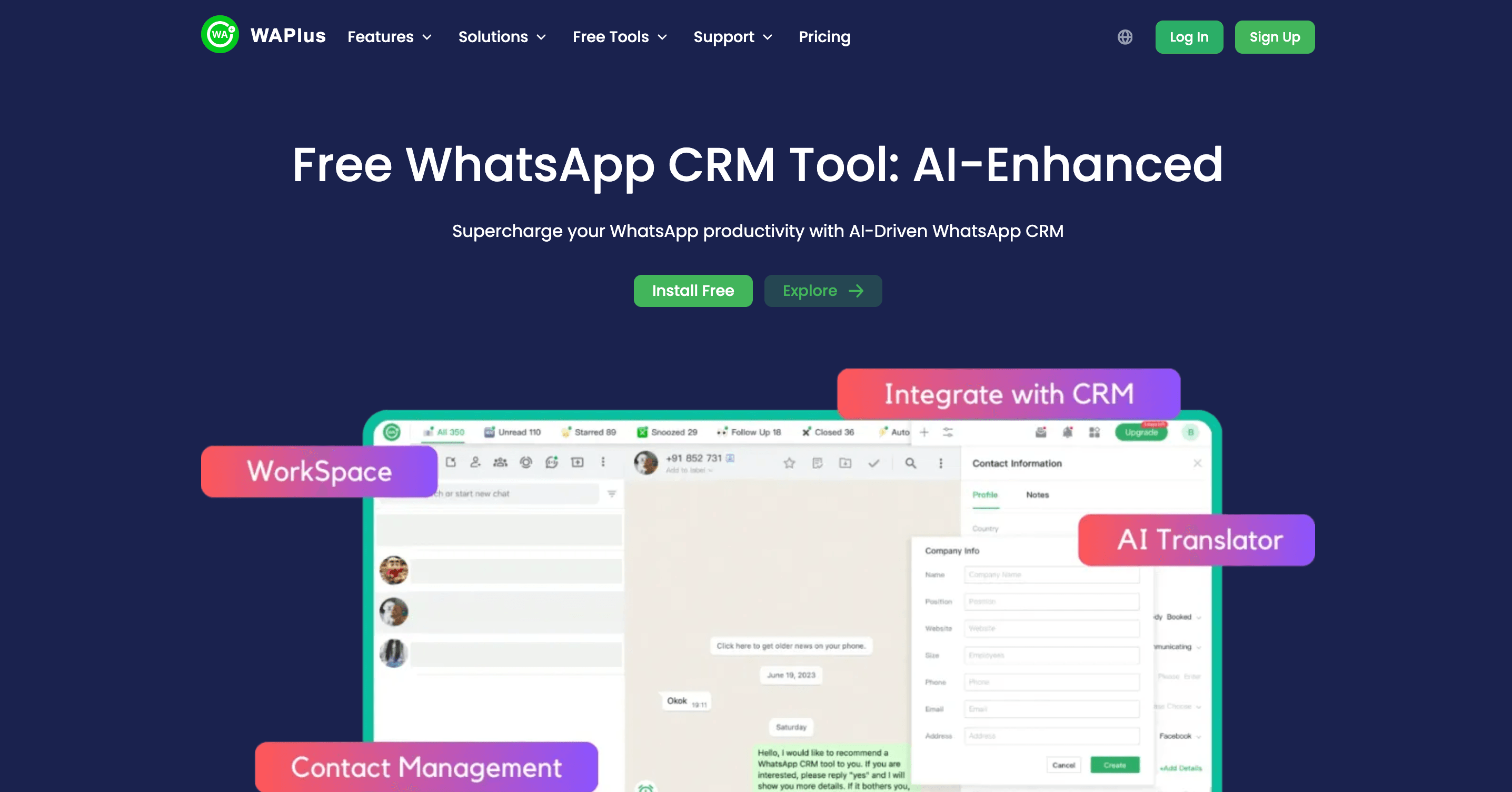 How To Do a WhatsApp Blast - WAPlus