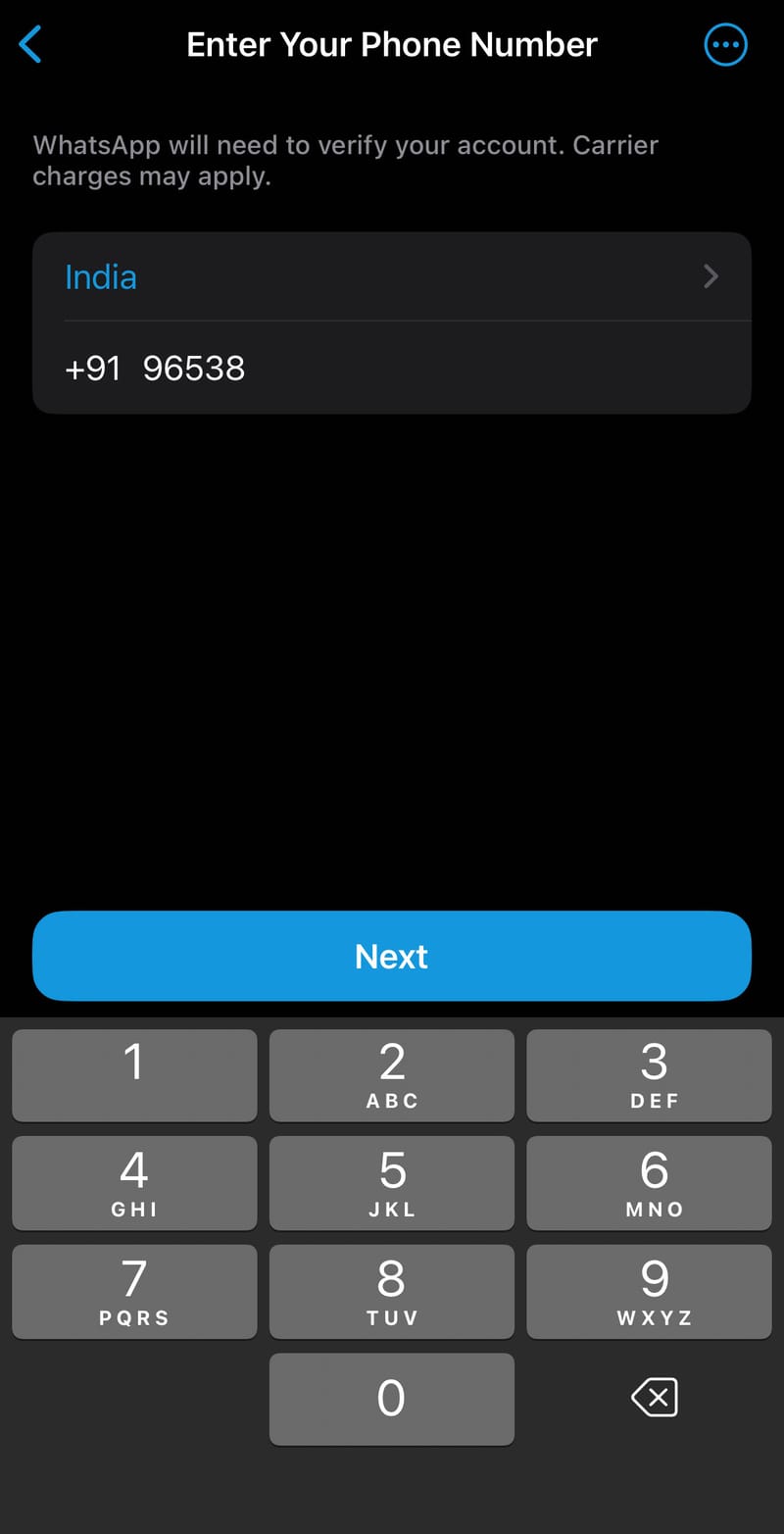 Steps to Create a WhatsApp Business Account