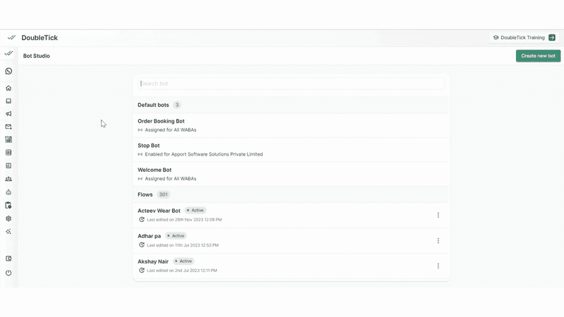 Automate Welcome Messages on DoubleTick