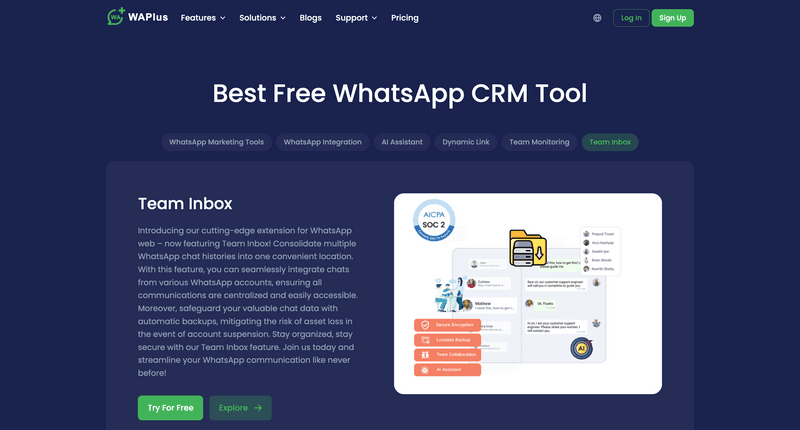 Bulk WhatsApp Marketing Software - WAPlus