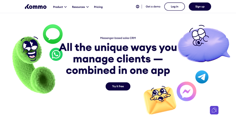 WhatsApp CRM - Kommo