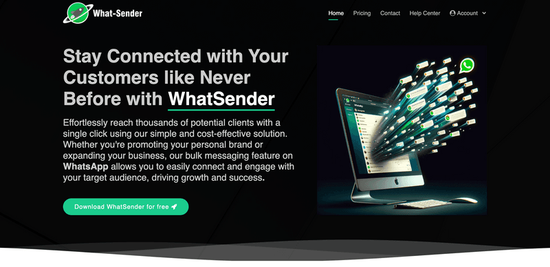 Bulk WhatsApp Marketing Software - WhatSender