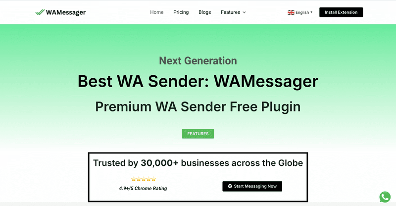 WhatsApp Automation Tool - WAMessager