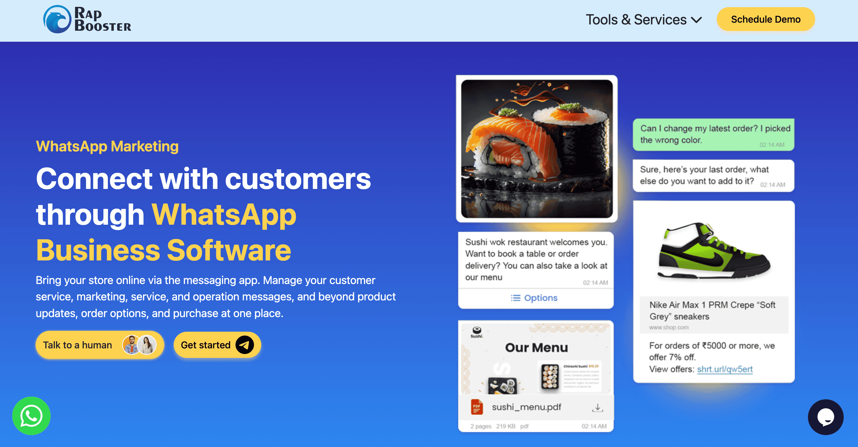 Top 20 WhatsApp Business API & Bulk WhatsApp Providers in India - RapBooster