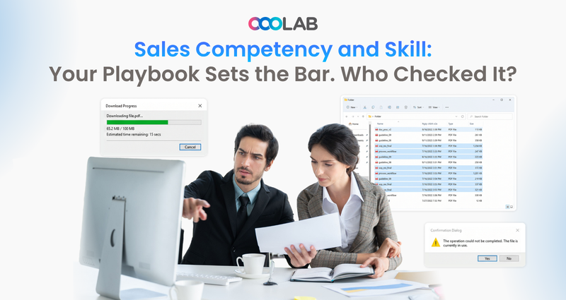 Sales Competency and Skill: Your Playbook Sets the Bar. Who Checked It?