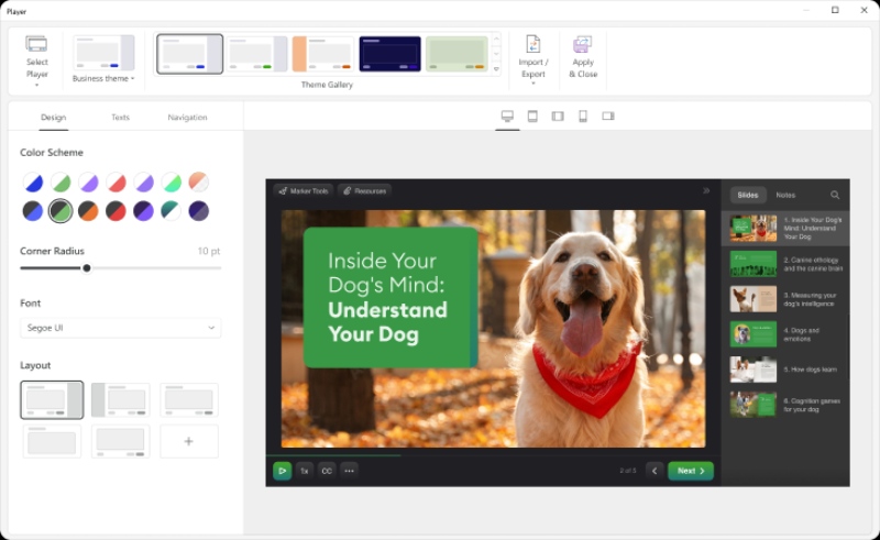 content authoring tool