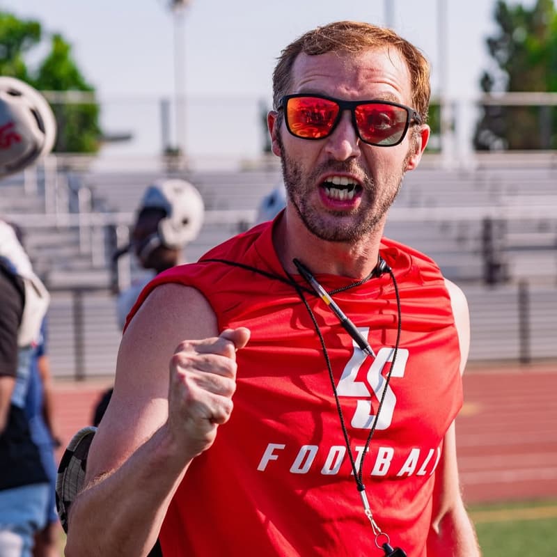 Colin Kaltenecker - football coach in Los Angeles