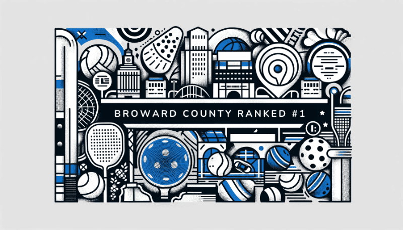 Broward County Ranked #1 Pickleball City in Florida