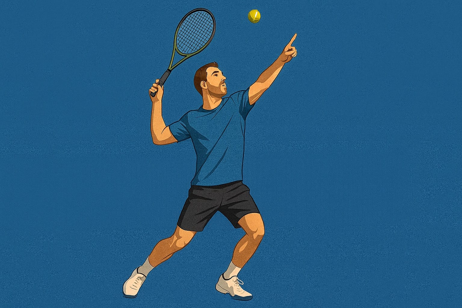 Mastering the Tennis Overhead Smash: A Beginner's Guide