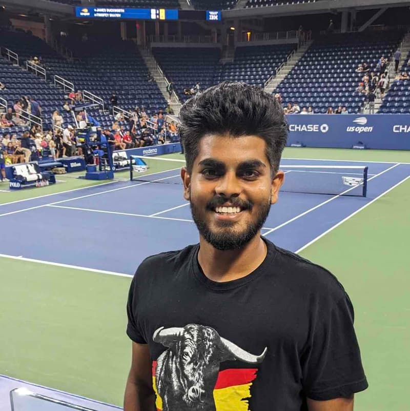 Kunal Krishan - tennis coach in Jersey City