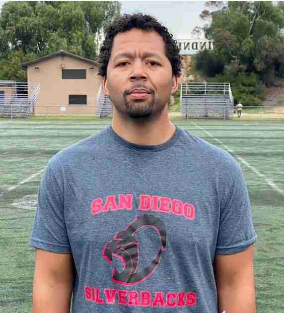 Eric Bertholf - football coach in Los Angeles