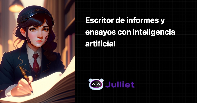 Escritor de informes y ensayos con inteligencia artificial (IA o AI)