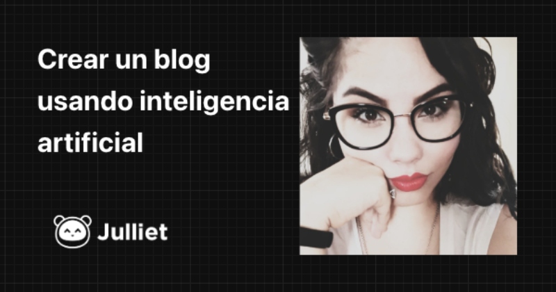 Crear un blog usando inteligencia artificial